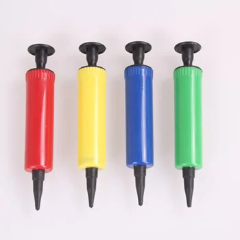 

SUPEWOLD Balloon Inflator Plastic Birthday Portable Hand Air Pump Party Decor Supply Air Blower Random Color