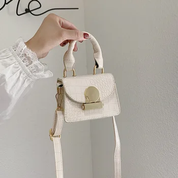 

High-Grade Western Style Mini Bag Female 2020 New Style Fashion Crocodile Pattern Shoulder/Crossbody Bag
