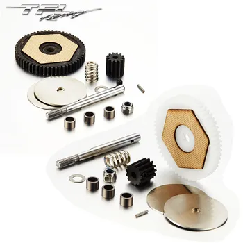 TFL #45 стальная коробка передач, набор зубчатых передач 32P POM 56T 13T, металлическая Шестерня для 1/10 Axial SCX10 Crawler C1401-101