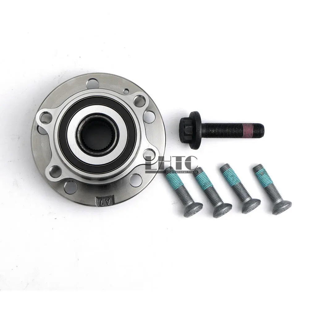 Genuine Front Wheel Hub Axis Bearing Screws Bolts Assembly For VW Jetta Golf GTI Tiguan Passat AUDI A3 TT