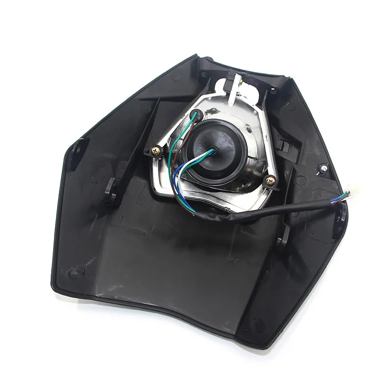 12V 35W Мотоцикл Байк Мотокросс Супермото, универсальный, обтекаемые фары для Sx Exc