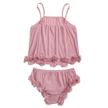 

Women Sexy Pink Mesh Sheer Pyjamas Lingerie Perspective Pajamas Home Clothes Nightie Neck Lace Bralette Sleepwear New Arrival