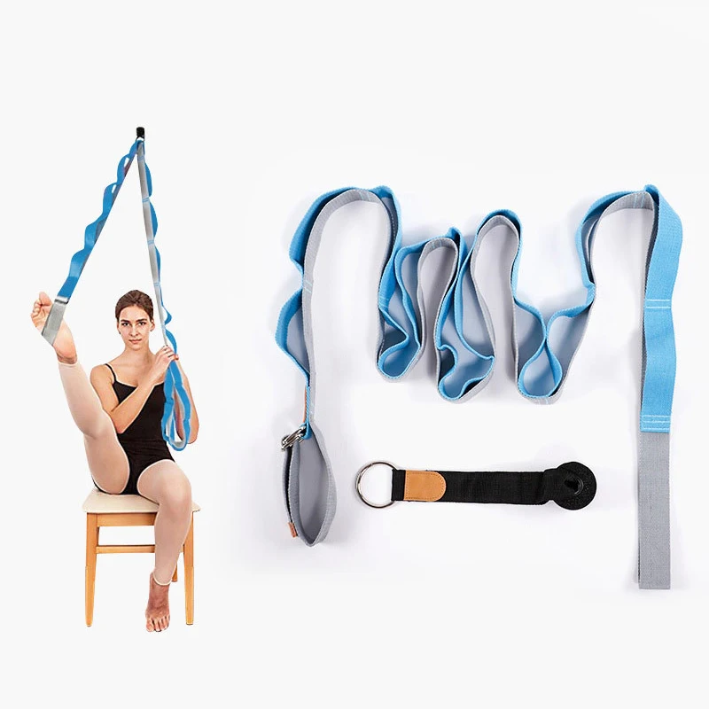 Adjustable Aerial Yoga Strap Hammock Swing Stretching Anti gravity Inversion Exercises Multilayer Belt Yoga Flexibility Trainer