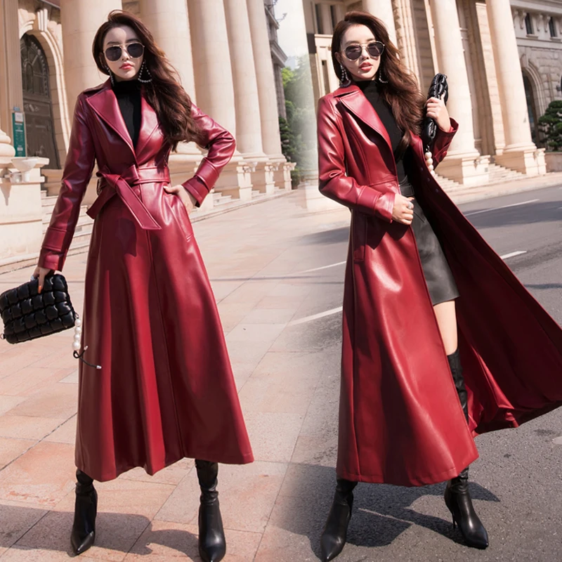 2022 Winter New Pu Faux Leather Jacket 