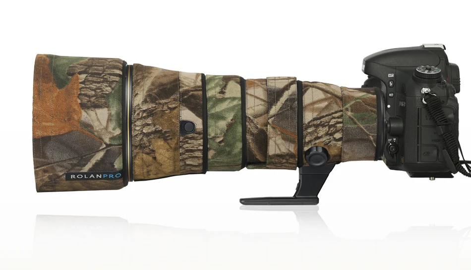 ROLANPRO водонепроницаемый чехол для объектива от дождя для Nikon AF-S 500 мм F5.6E PF ED VR защитный чехол для объектива одежда для Nikon SLR камеры