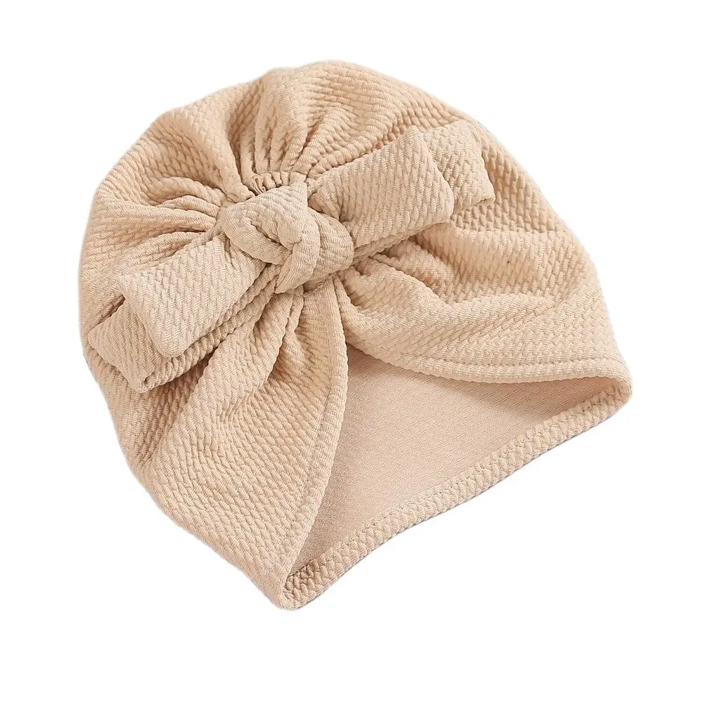 Baby Hat Soft Lovely Bowknot Baby Girl Hats Toddler Turban Hair Band Bonnet Infant Cap Newborn Headwrap Hat Baby Headband 0-18m