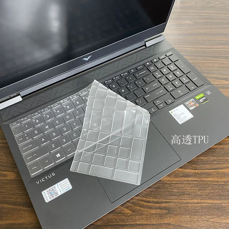 Per Hp Victus 16 16.Light And Shadow Wizard 7 16.1 Pollici Gaming Laptop Keyboard Protector Cover Skin