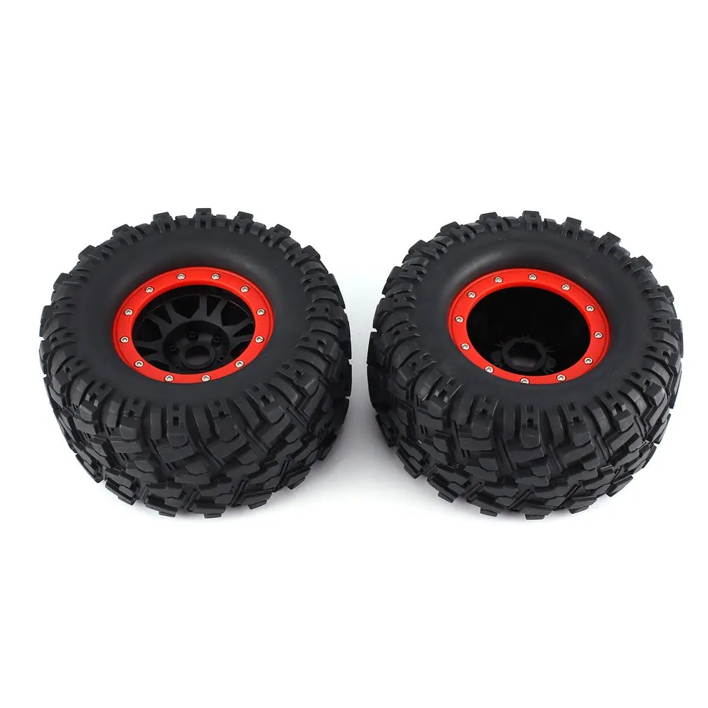 

2PCS AUSTAR 3013R Wheel Rim Tire for Redcat Hsp Kyosho Hobao Hongnor Team Losi GM HPI 1/8 Truggy Monster Truck 17mm Hex