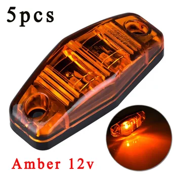 

Clearance Side Marker Light Lamp PC plastic 12V DC Replacement Trailer
