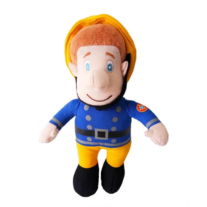 

23cm Anime Ragdoll Fireman Sam Plush Toys Doll Peluche Pillow Baby girls boys Kids Birthday Party Gift Home Car Sofa display