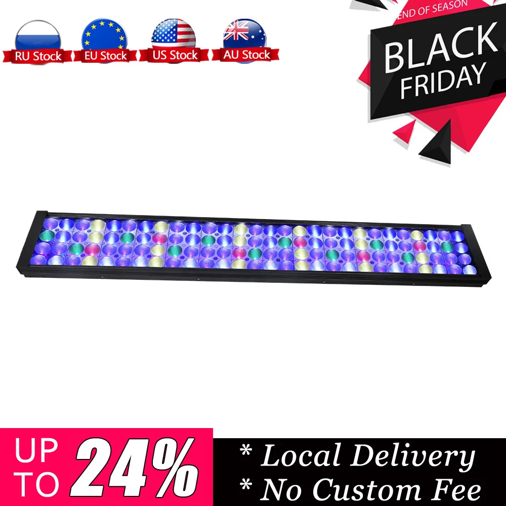 

DSunY Dimmable Led Aquarium Lights for 90-100cm Marine Coral Reef SPS/LPS Fish Grow tank lighting led for aquarium MJ7BP1