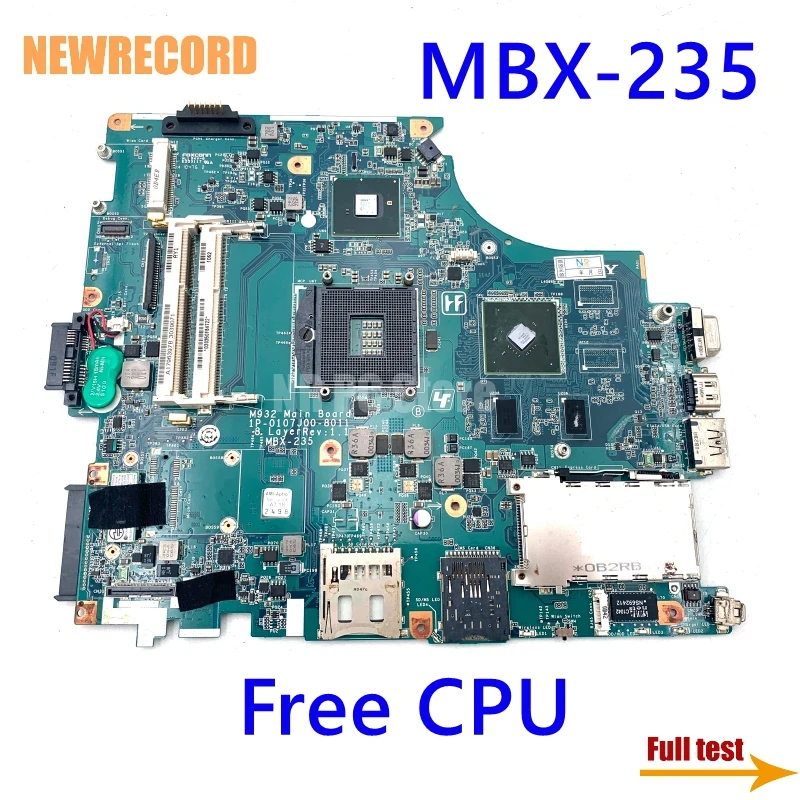 NEWRECORD A1796397A 1796397C M932 для Sony VAIO VPCF1 VPCF MBX-235 1P-0107J00-8011 материнская плата ноутбука