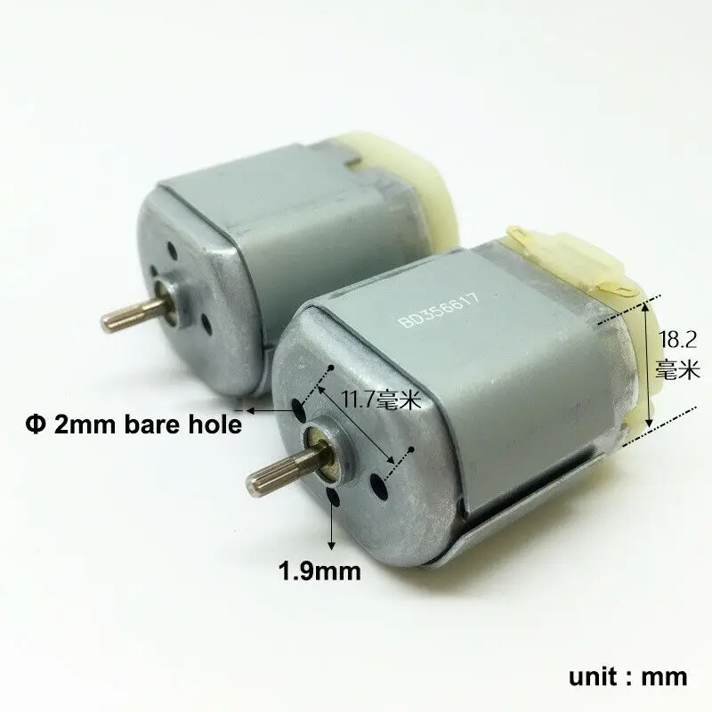 Mini 24mm MABUCHI FC-280SA BD 356617 Motore Con - Foto 3