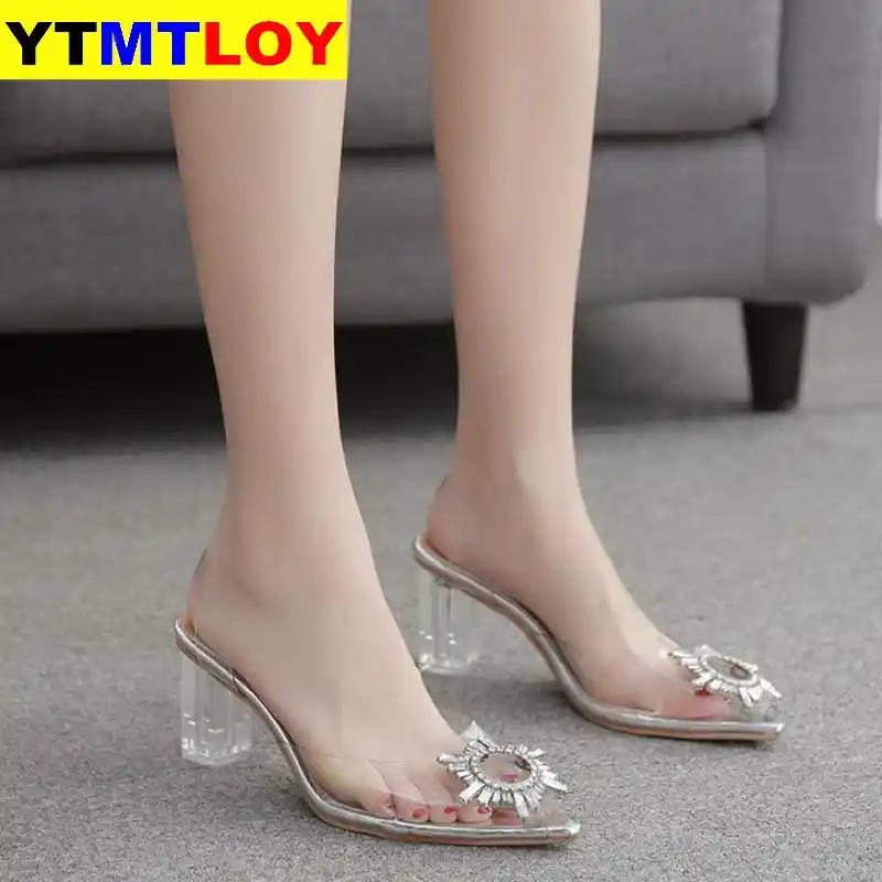 clear sexy shoes