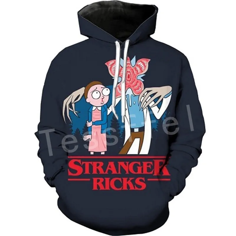 

Tessffel Hot Anime Rick and Morty Cartoon Harajuku Casual Tracksuit 3DPrint Unisex Pullover zipper/Hoodies/Jacket Men Women s-2
