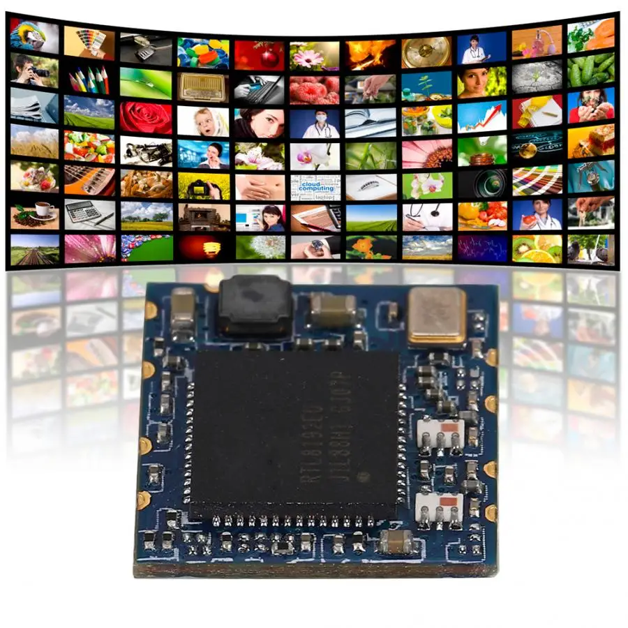 WiFi беспроводной модуль STA/AP приемник с USB интерфейсом для ноутбука планшета Smart TV RTL8192EU 300 Мбит/с