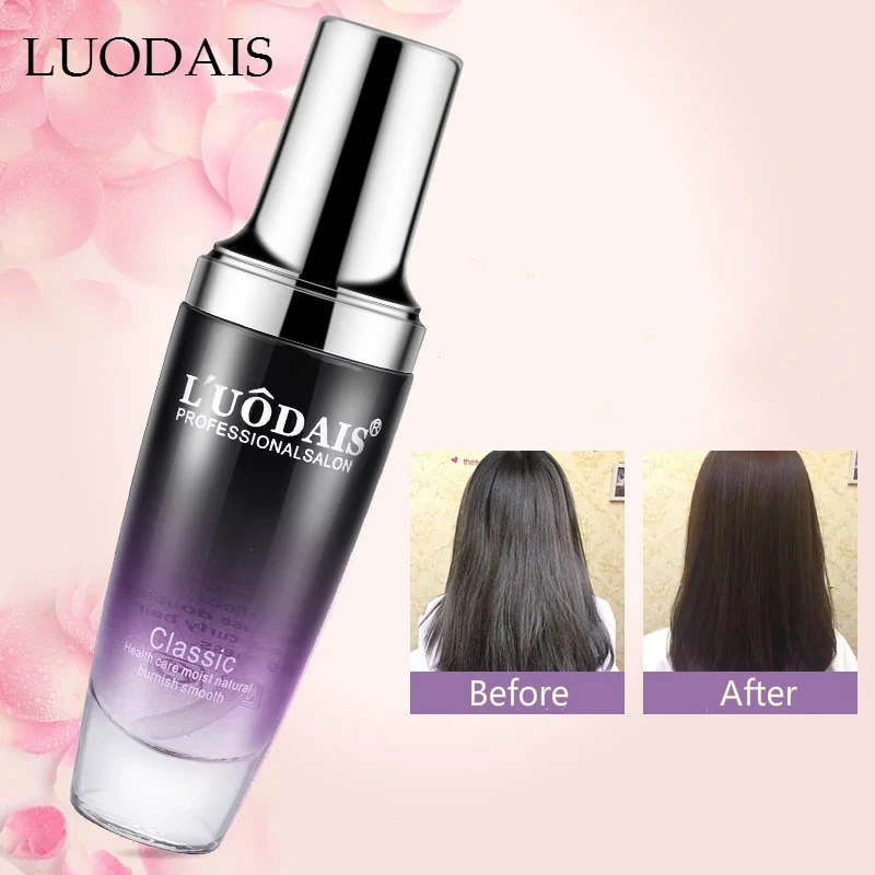 LUODAIS 80ml Perfume Hair Essential Oil Scent Hair Care Products