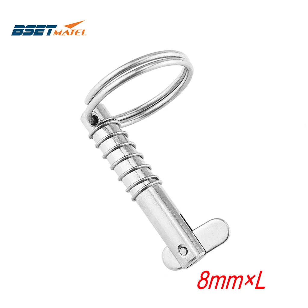 8 мм BSET MATEL Marine класс 316 быстроразъемный штифт из нержавеющей стали для лодки Bimini