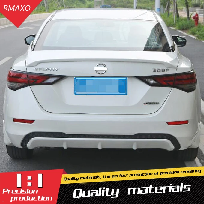 For 2020-2021 Nissan Sentra Glossy black Rear Tail Trunk Spoiler Wing Lip Trim For 2020-2021 Nissan Sentra Glossy black Rear Tail Trunk Spoiler Wing Lip Trim