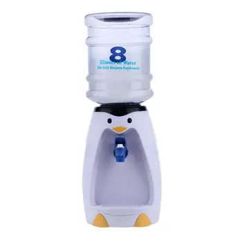 

2.5 Liters Penguin Elephant Mini Water Dispenser 8 Glasses Water With No Heating Dispenser Drinking Cartoons Drinkware Cups