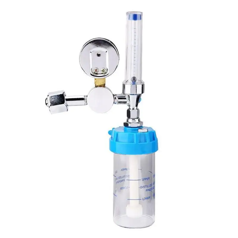 O2 Medical Oxygen Meter Medical Valve Body Zinc Alloy Pressure Regulators inhaler Pressure Reducing Valve Oxygen Meter