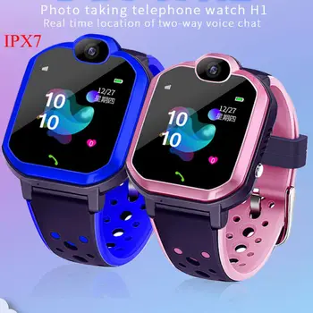 

H1 Kids Smart Watch GPS Tracker Touch Screen IPX7 Waterproof Bracelet Camera Phone Smart Watch for Children