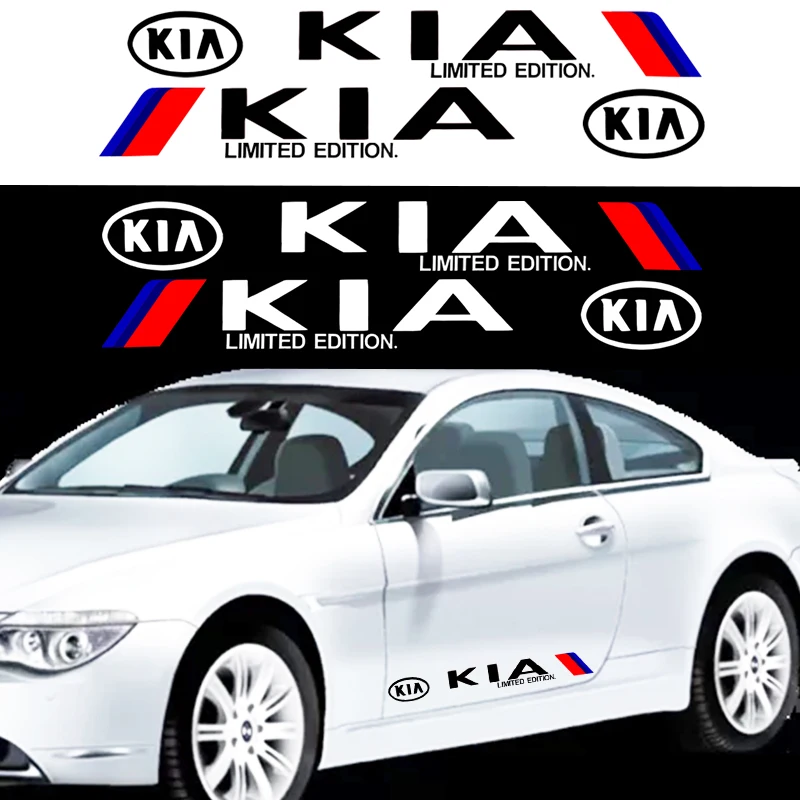 

2pcs Car Body Sticker Car Badge Emblem Car Logo Decoration Decal Car Styling for KIA K2 K3 K5 Sorento Sportage R Rio Soul Cap