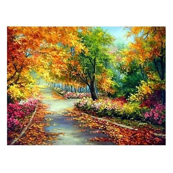 

Diamond Painting Scenery Diamond Embroidery Landscape Picture Flowers Diamond Drawing Mosaic Diamond Art Home Bedroom Decor