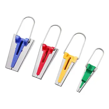 

1 Set Bias Tape Makers Portable Lightweight Sewing Accessories Bias Tape Makers Quilting Tools for School Sewing Gluing