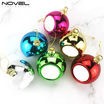 

Exquisite DIY Blank Sublimation Christmas Ornament Middle ball