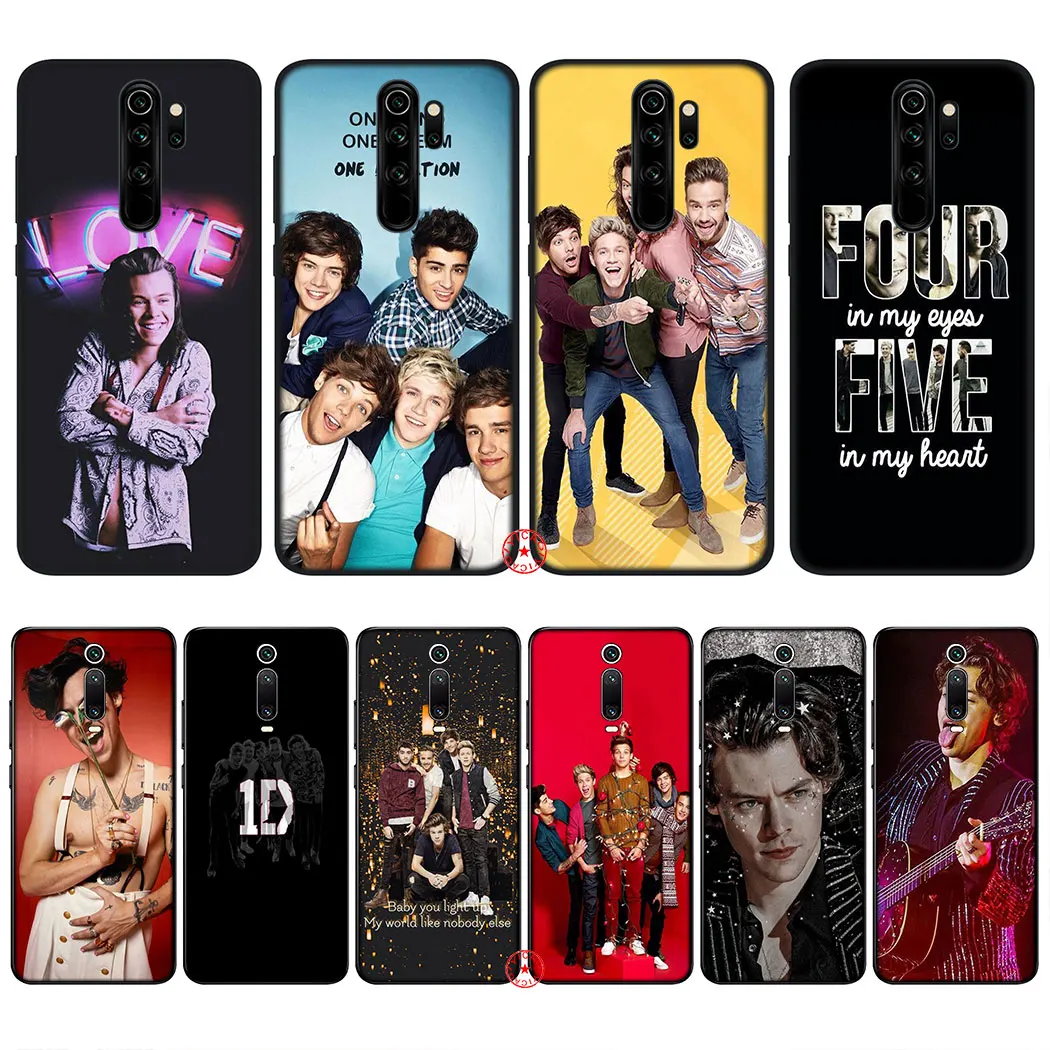 

One Direction Soft Silicone Case for Xiaomi Redmi Note 5 6 7 8 Pro 8T 5A Prime 4 4X TPU Cover