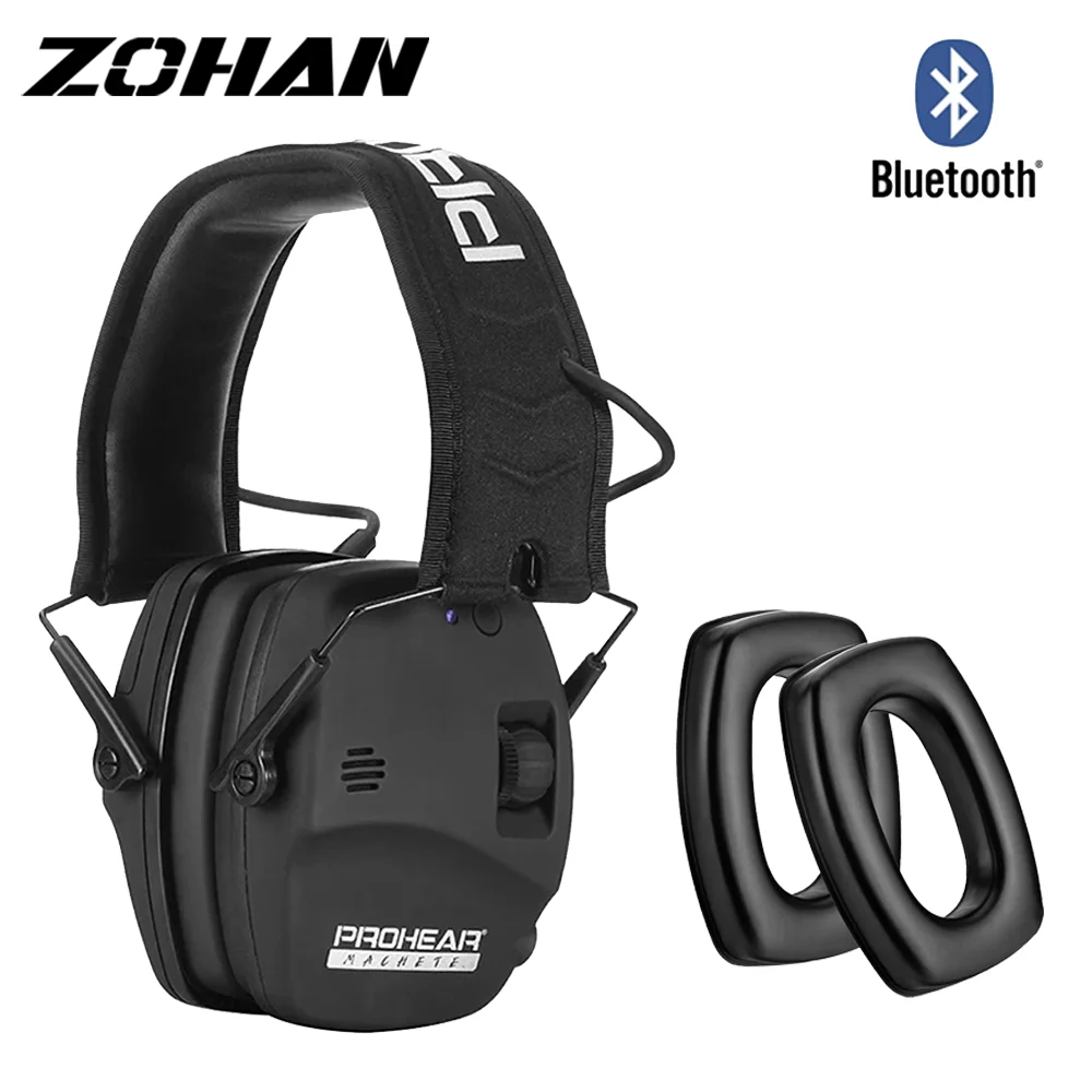 ZOHANElectronicShootingBluetoothEarmuffswithReplacementSilicone