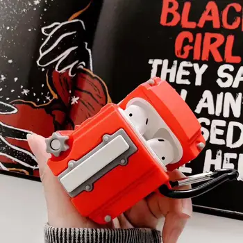 

Case For AirPods 2 car engine Soft Silicone 3D Creative engine Earphone Case For Airpods pro Strange things Protection Cover