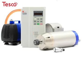 

3.5kw ER20 metal working spindle kit engraving steel copper iron stainless steel & 3.7kw inverter & 150w water pump