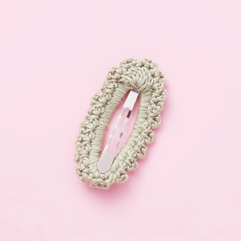 Hair Clips Hair Accessories Lovely Cotton Lace Trimming Hairpins BeBe Hair Clips Solid Color Headwears Hollow-out Baby Girl Hair Accessories Baby Items