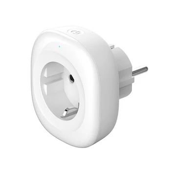 

EU Power Plug Mini Wifi Smart Socket Mobile APP Remote Control USB Output Works can Work with Amazon Alexa Google Home