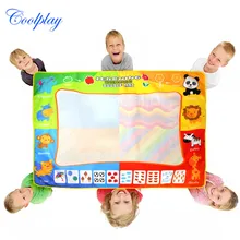 120*90 см Большой размер дети магический водяной холст воды экологически чистая картина с плесень 4 ручки мешок