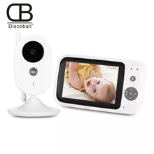 Vigilabebe видео детский монитор 2,4G беспроводной 3,5 дюймов lcd 2 способа аудио разговора ночного видения камеры наблюдения няня