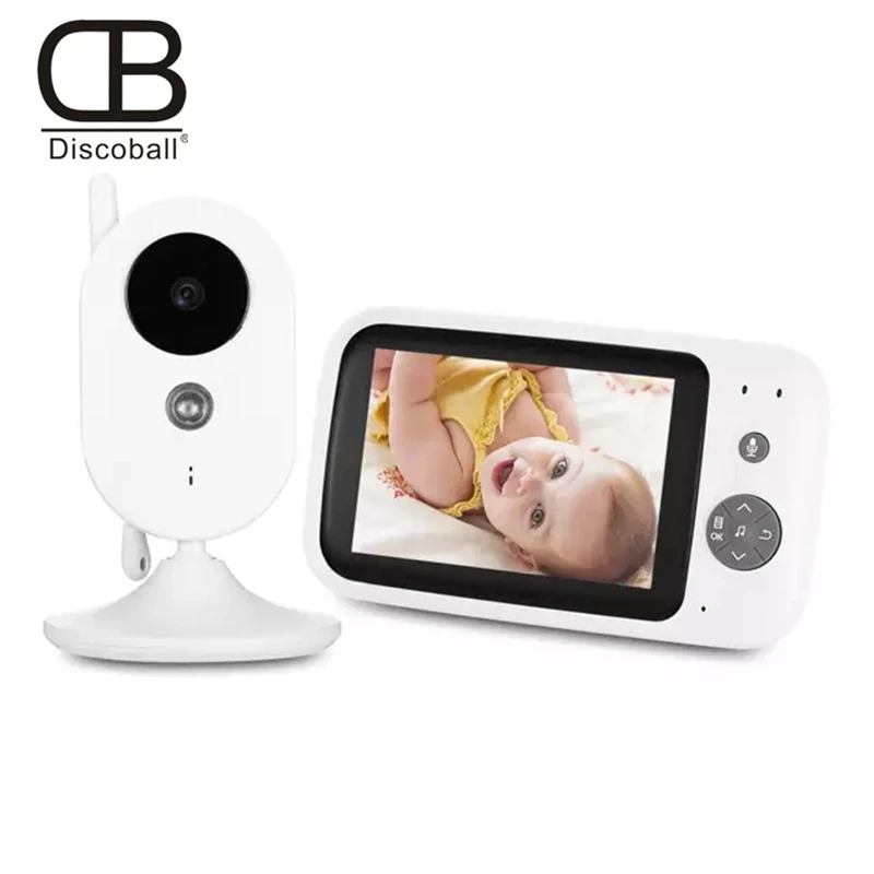 

Vigilabebe Video Baby Monitor 2.4G Wireless 3.5 Inch LCD 2 Way Audio Talk Night Vision Surveillance Security Camera Babysitter
