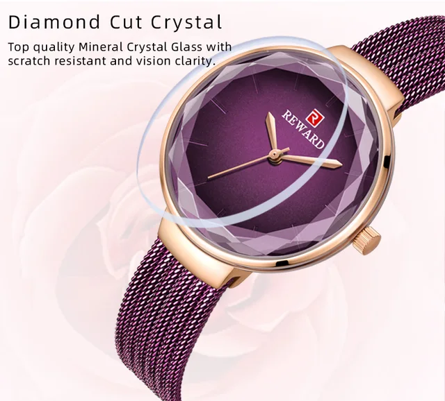 Reward Women's Quartz Watch Women Special Design watch Band Female Clock  Fashion Casual Wristwatch Ladies RD21010L-SHENZHEN JINGQI WATCH INDUSTRIAL  CO., LTD.