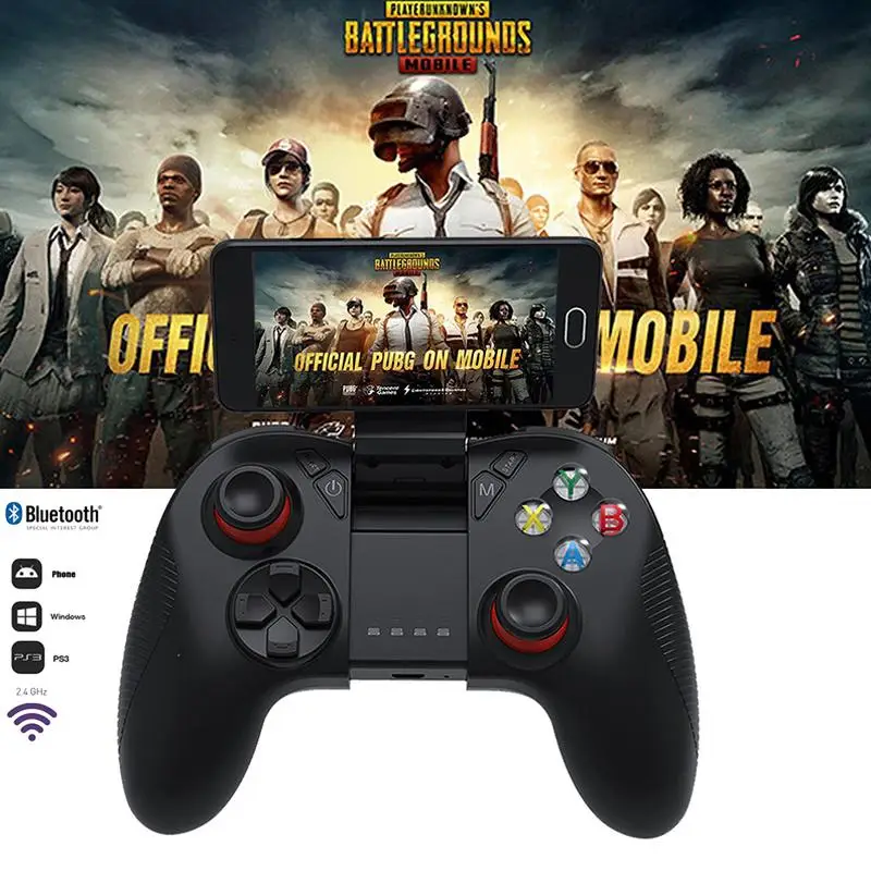 Kuulee беспроводной Bluetooth геймпад игровой контроллер Джойстик двойной двигатель турбо геймпады для Windows Android телефон