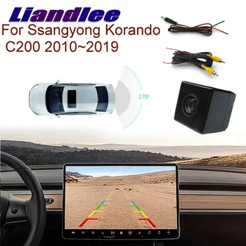 

Liandlee Dedicated Car Rear View back Camera For Ssangyong Korando C200 2010~2019 Night Vision WaterProofh Reversing image CAM