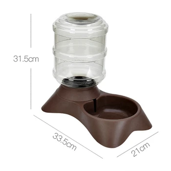 

3.8L Pet Feeder Dog Cat Automatic Drinking Bowl For Dog Water Drinking Cat Feeding Large Capacity Dispenser Pet Cat DogSuppplies