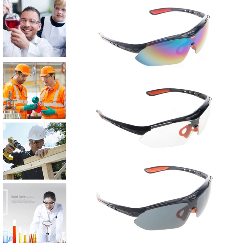 

Safety Work Lab Goggles Eyewear Glasses Eye Protection Protective Spectacles