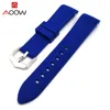 18mm 20mm 22mm 24mm Soft Silicone Strap Universal Elbow Arc Rubber Band Sport Waterproof Replacement Bracelet Watch Accessories ► Photo 2/6