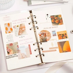Autocollants de matériel du jour Ins, étiquette Scrapbooking, pour livre, Journal poubelle, papeterie créative décorative, DIY bricolage, fournitures scolaires, 30 pièces/paquet 