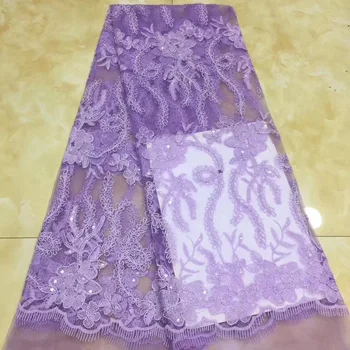 

Nigerian Swiss Voile Lace In Switzerland 2019 High Quality African Lace Fabric For Women Weddign Party Dress