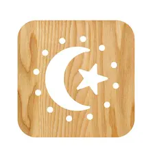 

Wooden Cat Paw Dog Animal Night Light Power Switch Button Warm White Light Creativity Night Lights for Kids Bedroom Lampara Luna