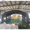 Mobile Inflatable Canopy / Tent Trade Show Inflatable Marquee,11x8.5x4m Inflatable Arch Tent For Outdoor Event 3