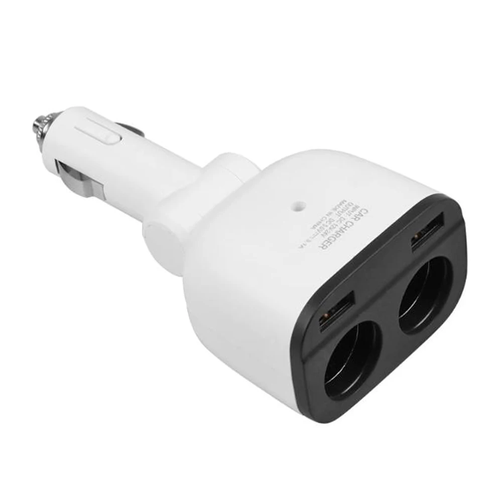 12 V/24 V розетка для автомобильного прикуривателя Универсальный двойной Переходник USB для зарядки в машине встраиваемые автомобильные аксессуары новое поступление